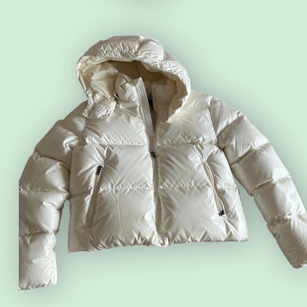 Polo Ralph Lauren NEW WITH TAG Girls White Puffer Jacket